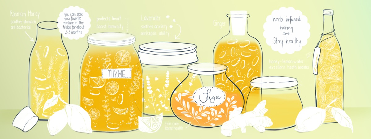 Herb infused honey by youdesignme 7b3a5d54 2097 475c bce5 72b5c539d3ee