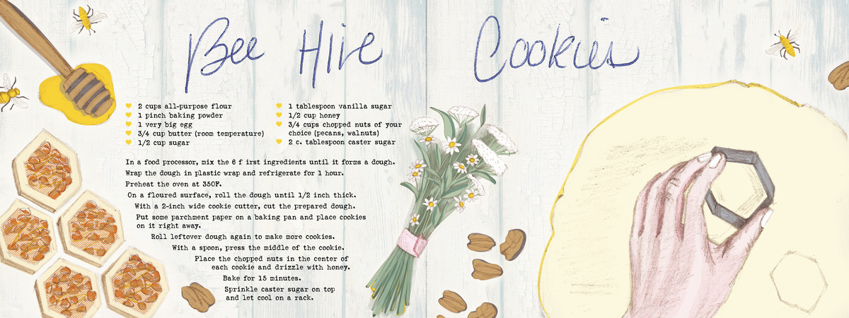 Bee Hive Cookies by Isabelle LF