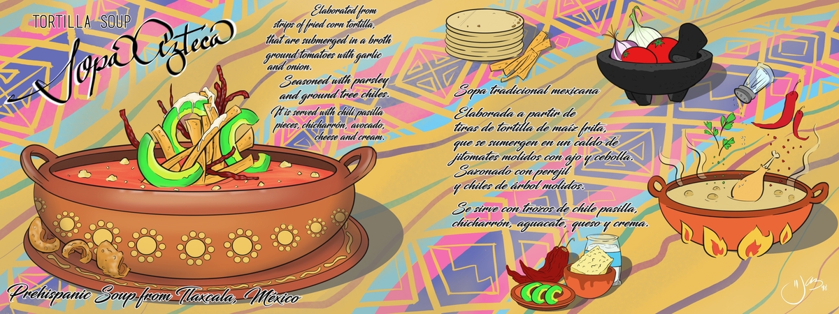 Sopa Azteca by Jaz Flos Sopa de tortilla op2