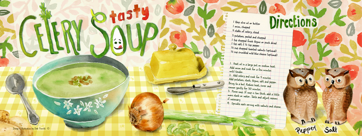 Tasty Celery Soup by Deb Trevitt Celery soup final