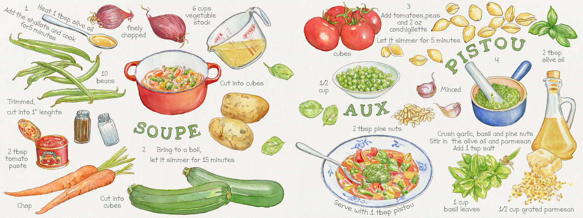 Soupe aux pistou by Suzanne de Nies
