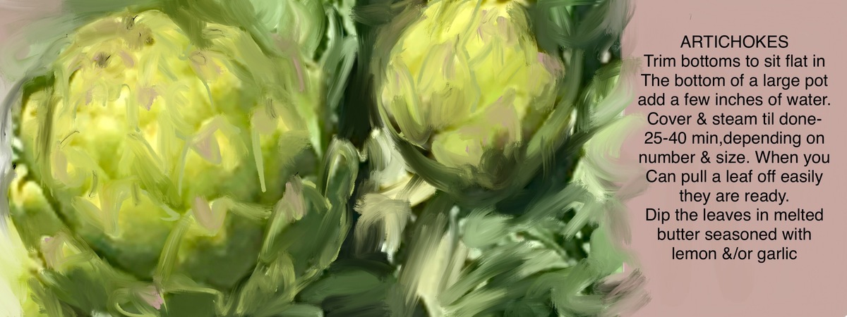 Artichokes by Jane Pakis