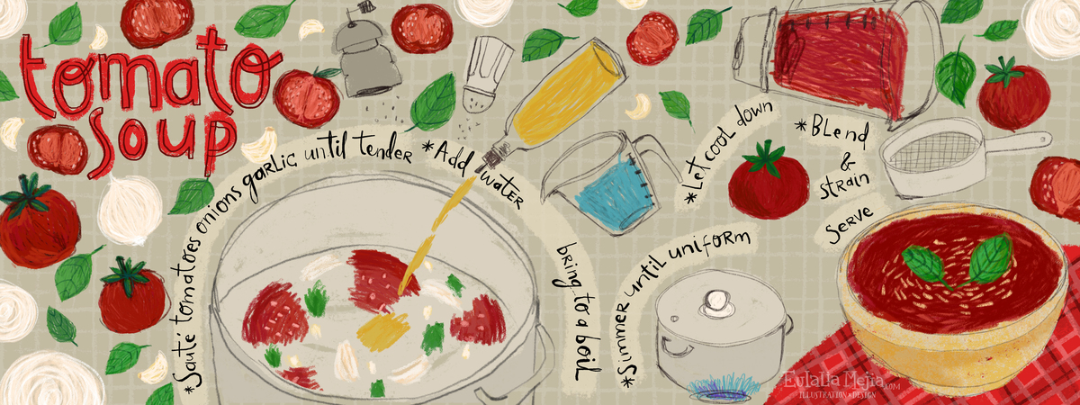 Easy Tomato Soup by Eulalia Mejia