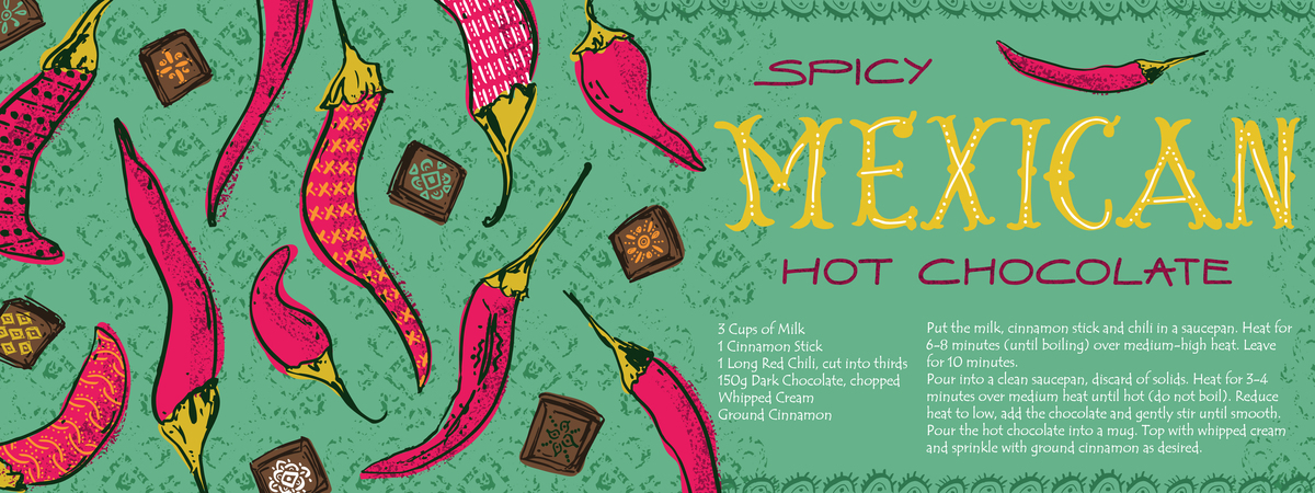 Spicy Mexican Hot Chocolate by Noa Ambar Regev