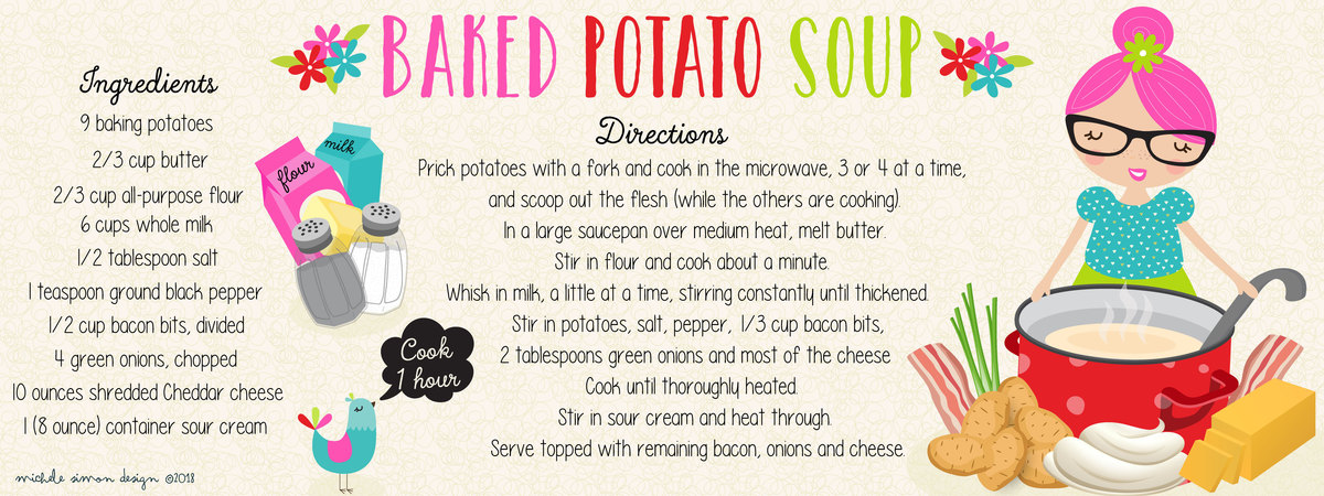 Baked Potato Soup by Michele Simon Recipe
