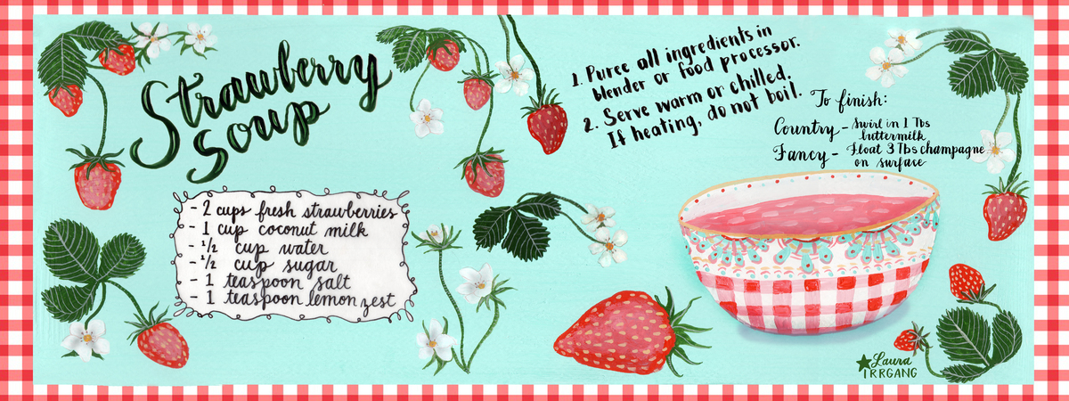Strawberry Soup by Laura Irrgang