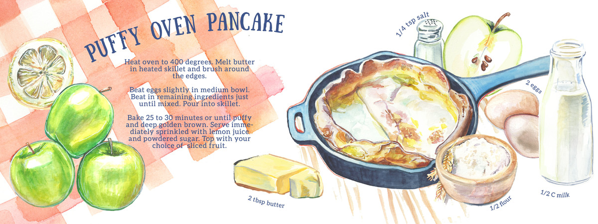Puffy Oven Pancake by Christy Corey
