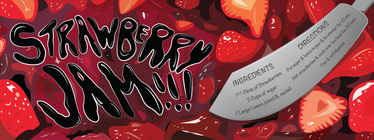 Strawberry Jam!!! by James Vollmer James vollmer tdac strawberry jam