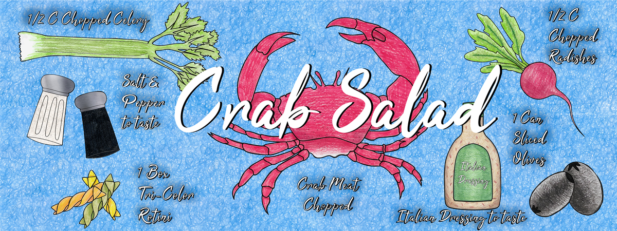 Crab Salad by Carlie Rose Luckenbill