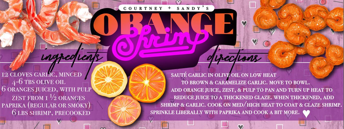 Orange Shrimp by Courtney Michal Orangeshrimp