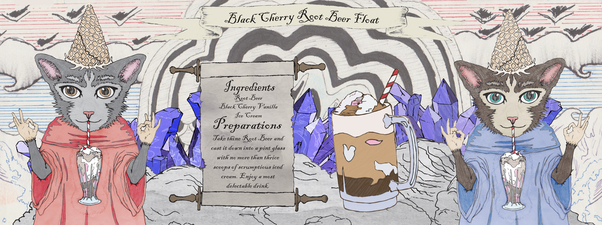 Black Cherry Root Beer Float by Jeremiah Duffy