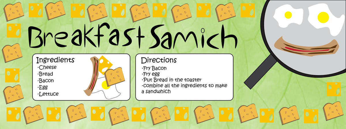 Breakfast Samich by Kevin Fisher Fisherrecipe