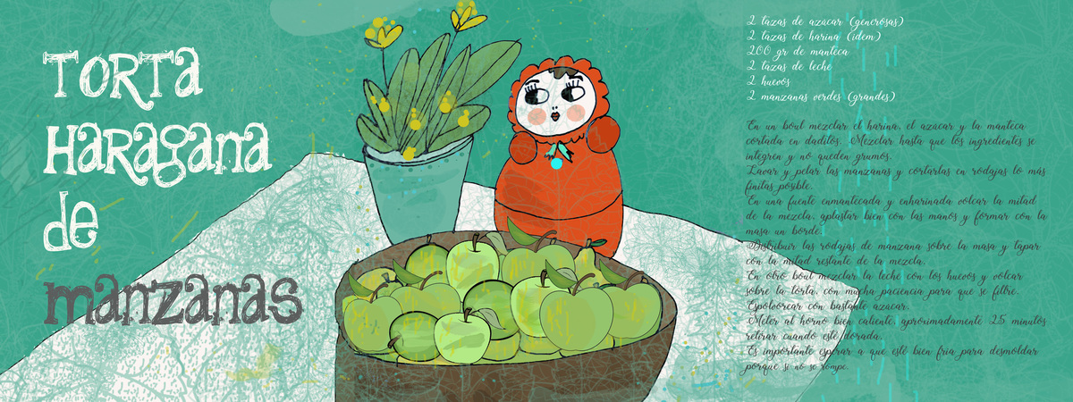 Torta haragana de manzana by Marina Hernalz Marinahernalz