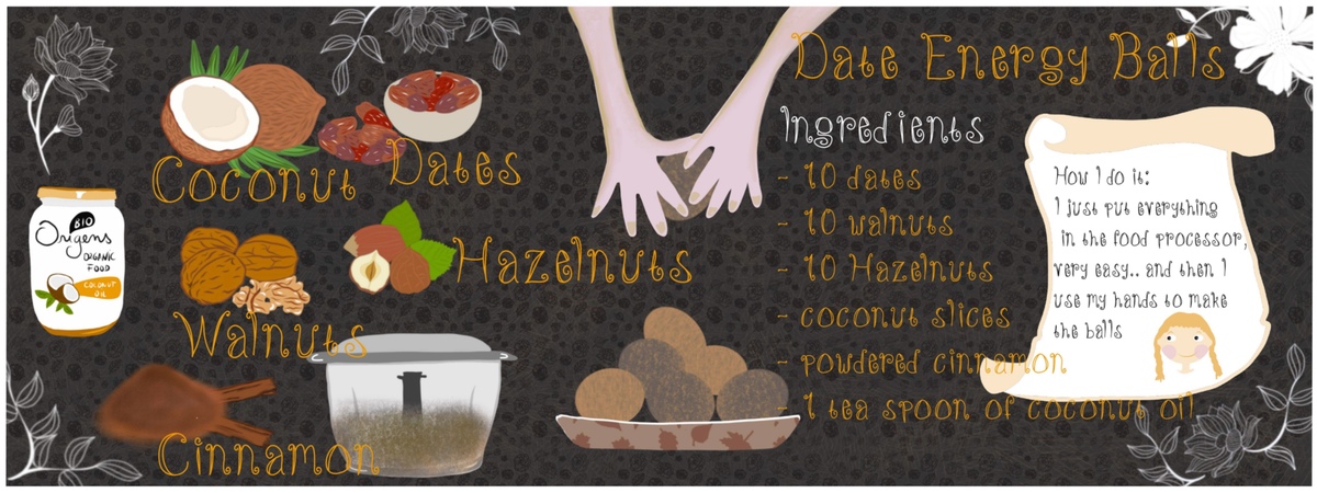 Date Energy balls by Sara Teixeira de Aguiar