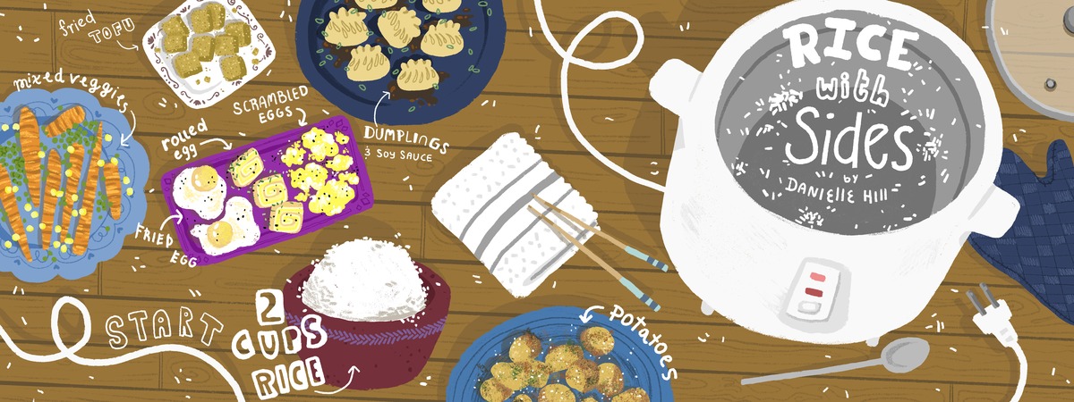 Rice with Sides by Danielle Hill