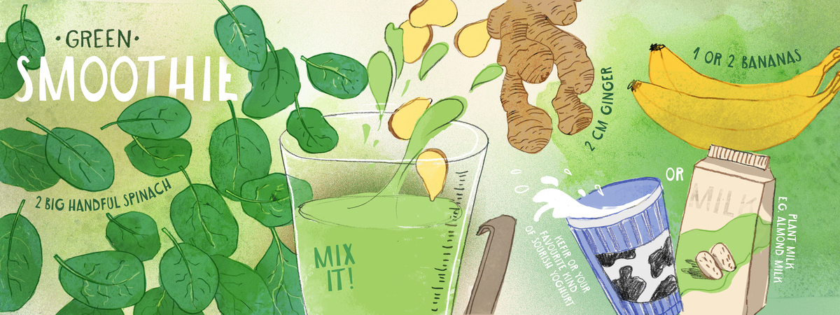 Green Smoothie by Beata Zurawska