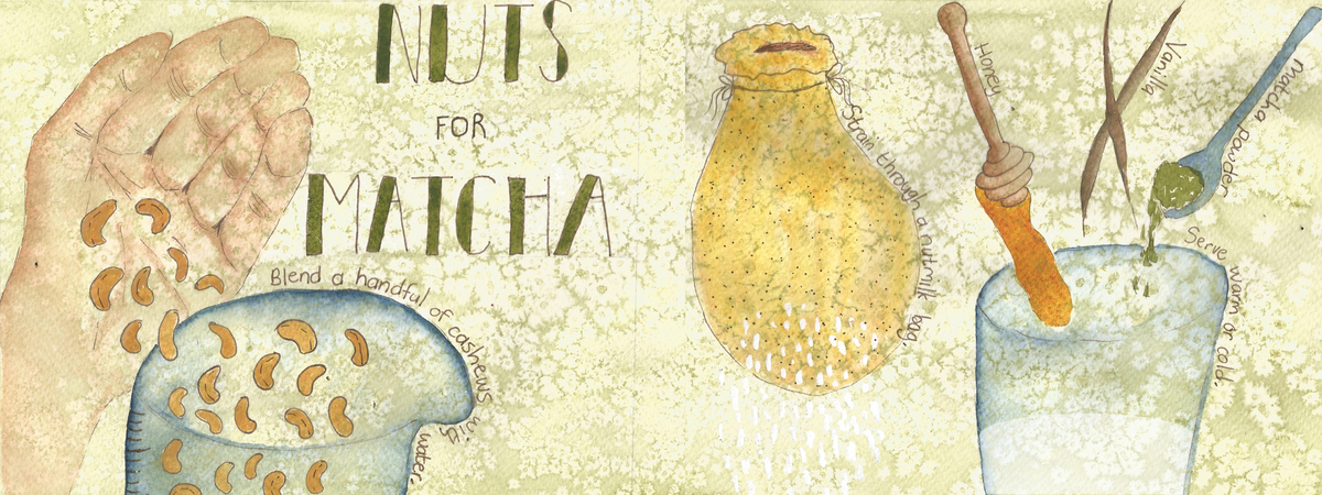 Nuts for Matcha by Angie Noll