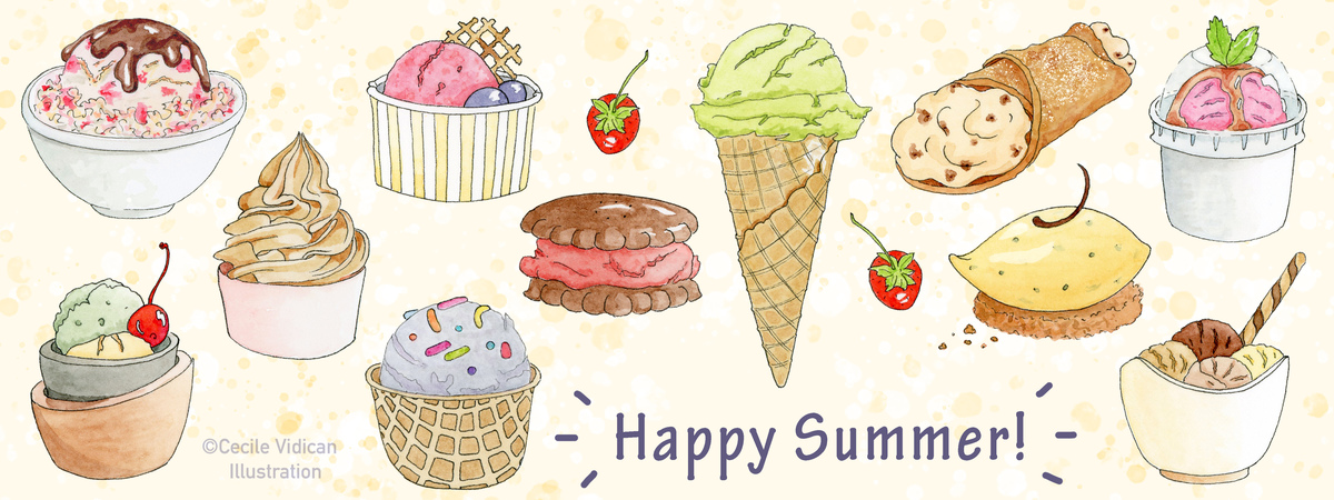 Ice cream! by Cécile