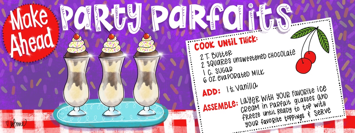 Party Parfaits by LeAnne Poindexter