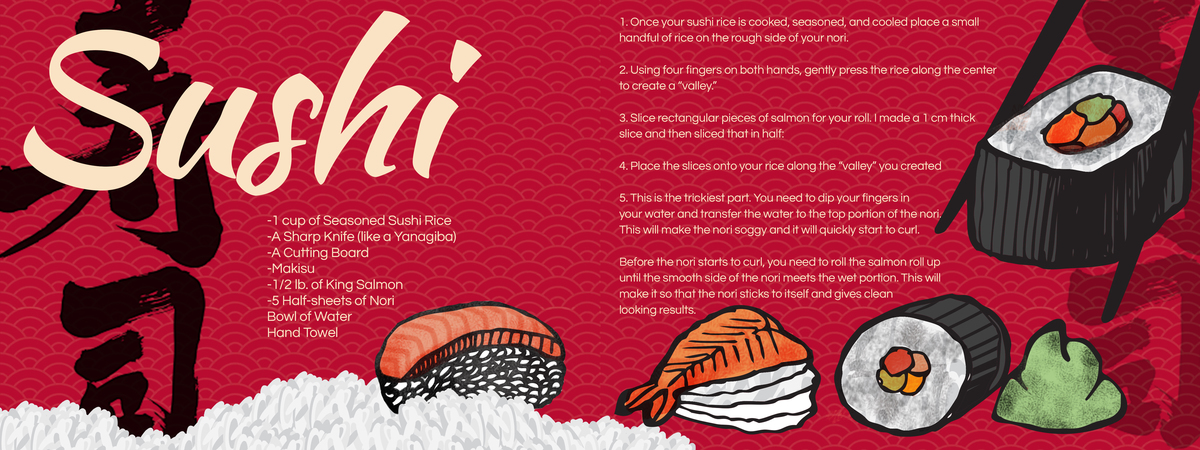 Sushi by Larisa Ninel Hernández