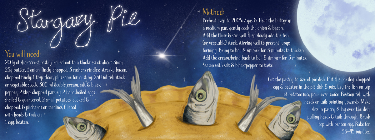 Stargazy Pie by Sarah Whittle Stargazy pie