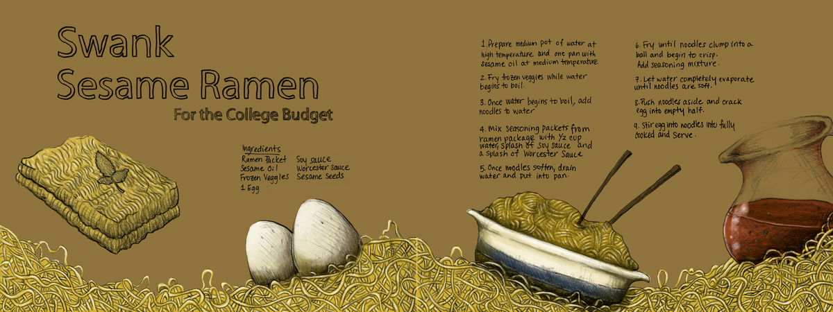 Swank Sesame Ramen by Kevin Calderwood
