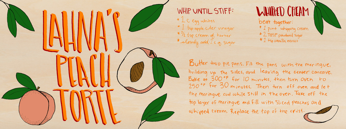 Lahna's Peach Torte by Cailin Russell Peach torte