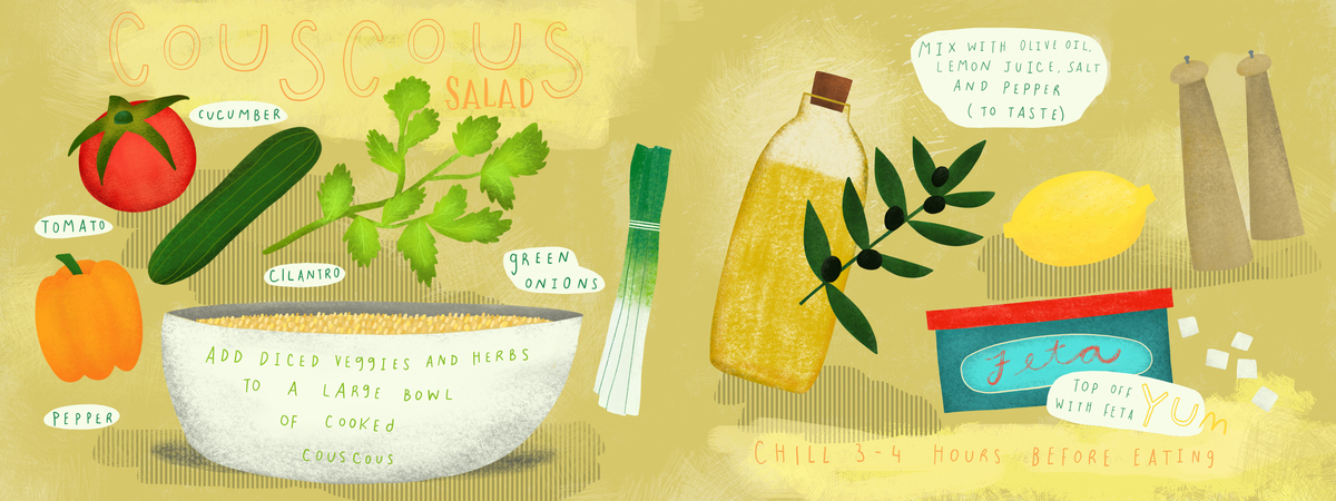 Couscous Salad by Sam Pernoski Sam pernoski couscous salad ffs18