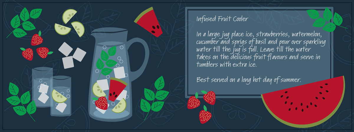 Infused Fruit Cooler by Louise Brainwood Louise brainwood infused fruit cooler ffs18