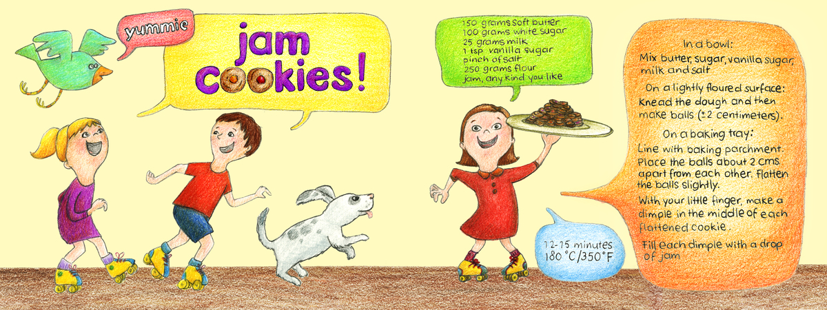 Jam Cookies by Koosje Koene