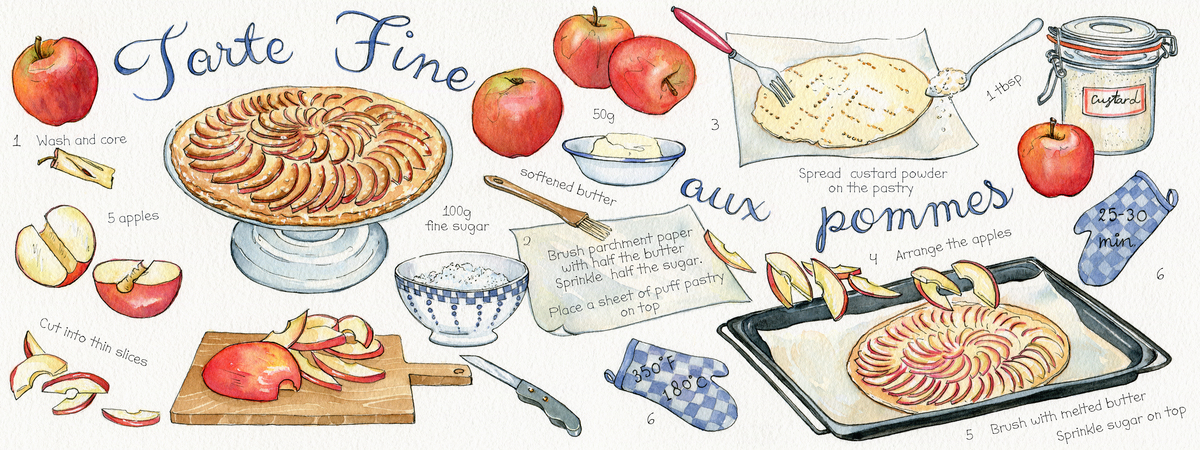 Tarte Fine by Suzanne de Nies