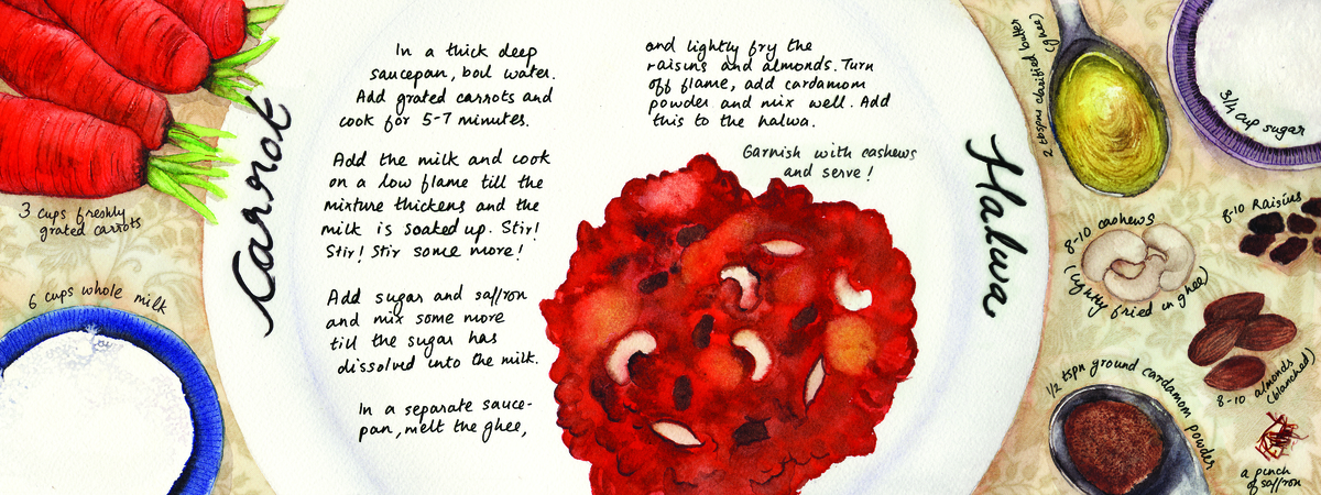 Carrot Halwa by Kavita Ramchandran
