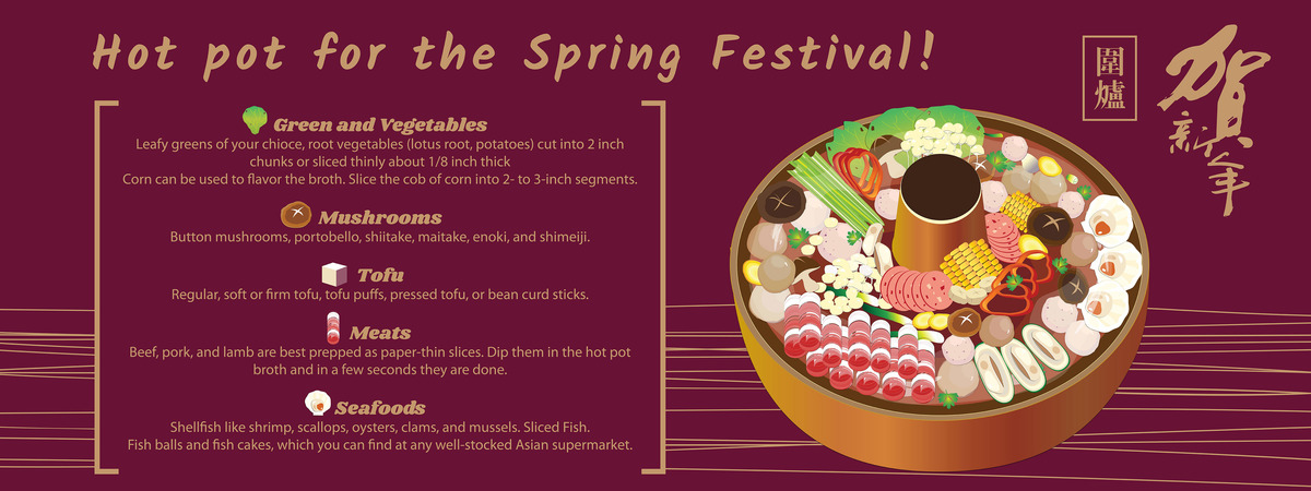 Hot pot for the Spring Festival by Mengting Yu