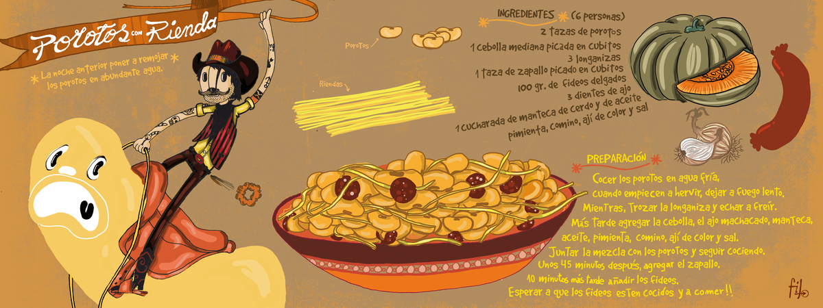 Porotos con Riendas by Fito Holloway