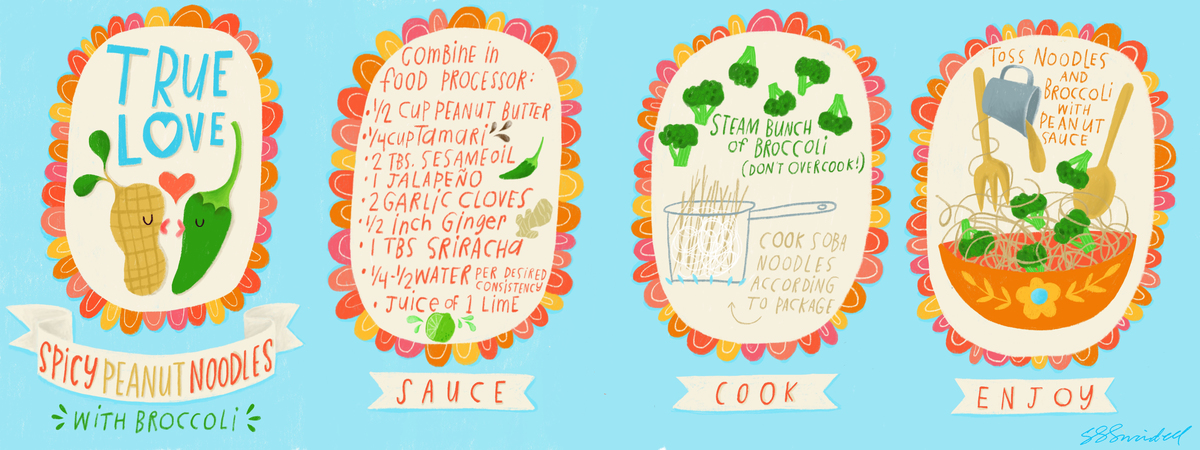 True Love Spicy PB Noodles by Salli S. Swindell