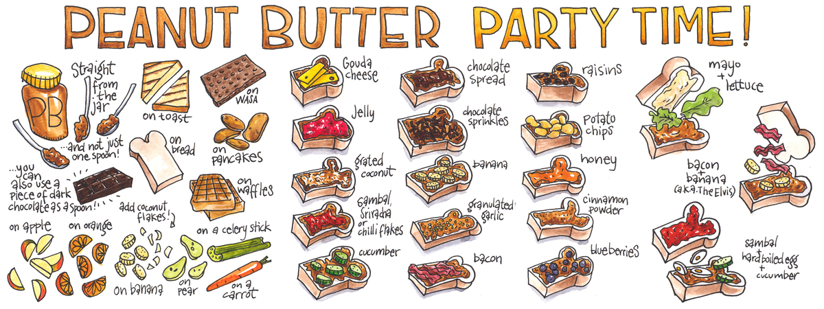 Peanut Butter Party Time by Koosje Koene