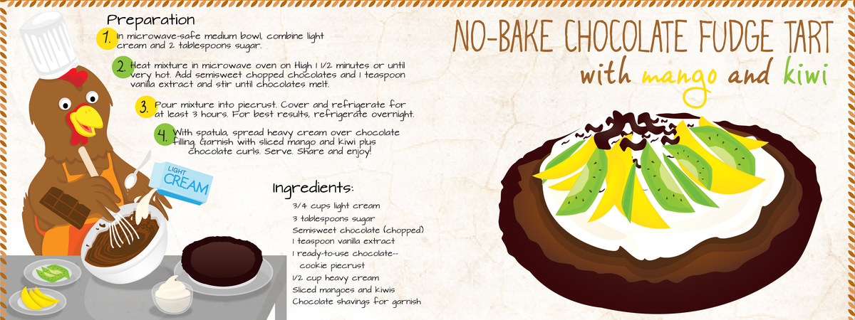 No-Bake Chocolate Fudge Tart by Hazel Dawis