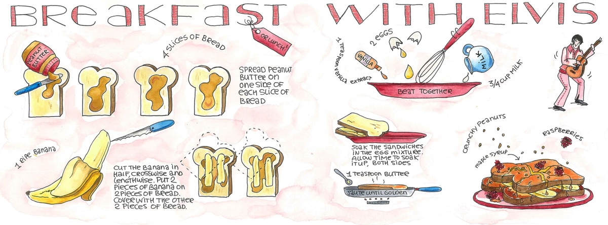 Breakfast with Elvis by Hélène Peters