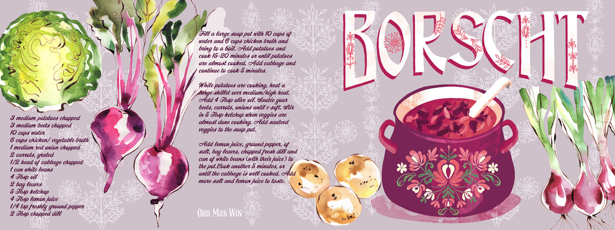Borscht by Ohn Mar Win