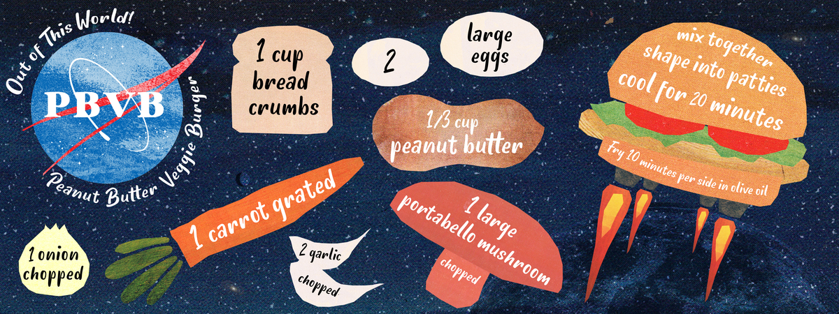 PBVB: Peanut Butter Veggie Burger by James Orndorf