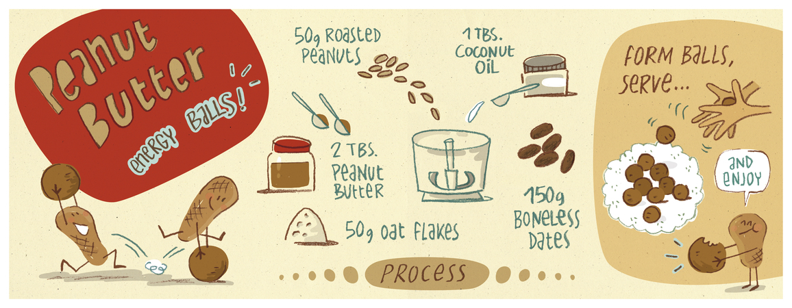 Peanut Butter Energy Balls by Monse Fransoy energetic balls