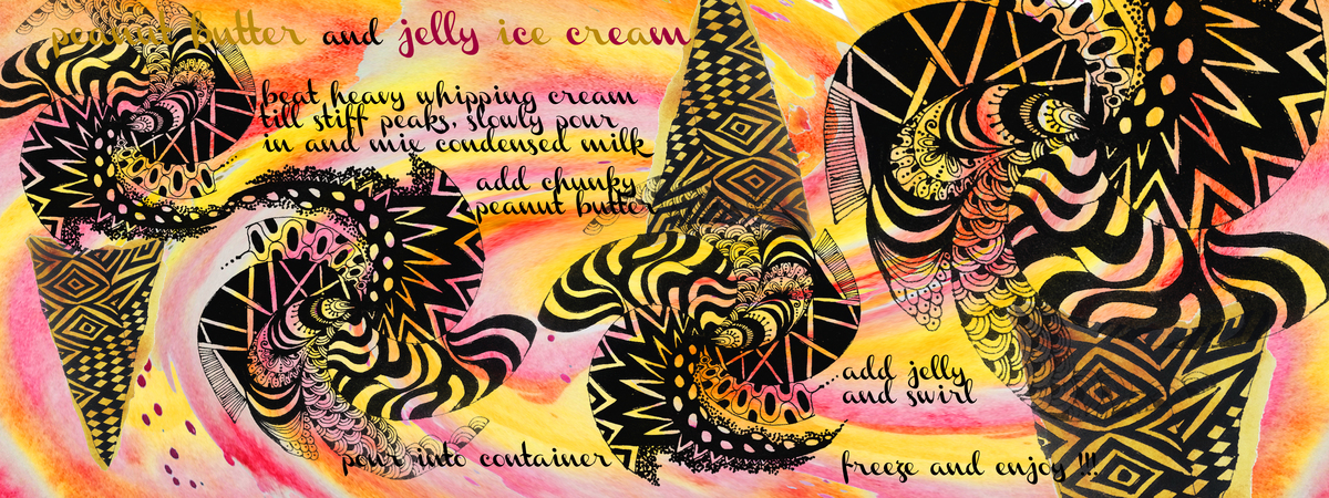 peanut butter and jelly ice cream by Madhushri Kamat 1