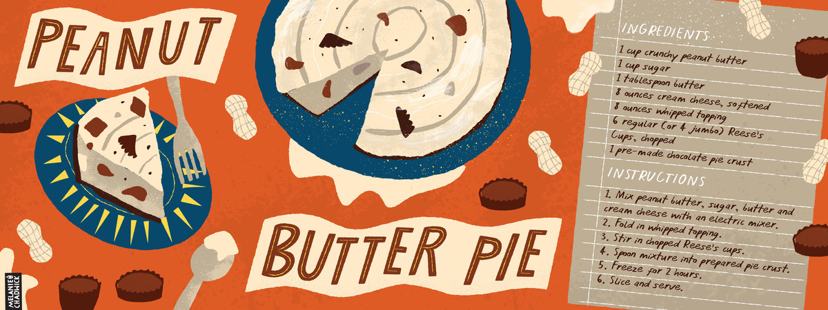 Peanut Butter Pie by Mel Chadwick