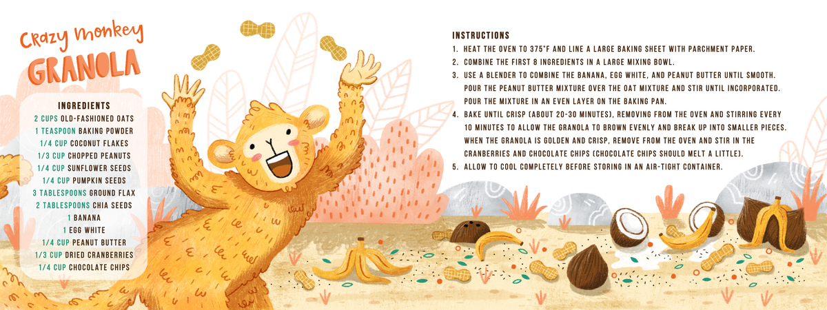 Crazy Monkey Granola by Kyan Cheng