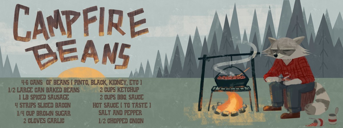 Campfire Beans by Mattison Wenger Campfire beans