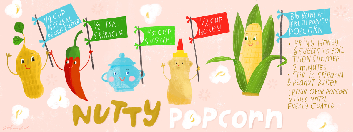 Nutty Popcorn by Salli S. Swindell