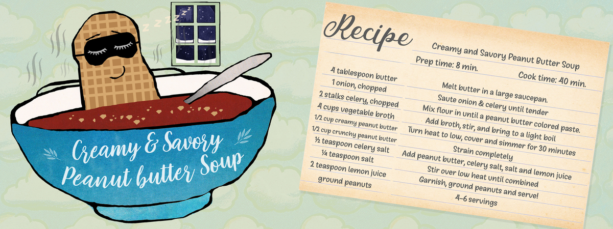 Creamy & Savory Peanut Butter Soup by James Orndorf