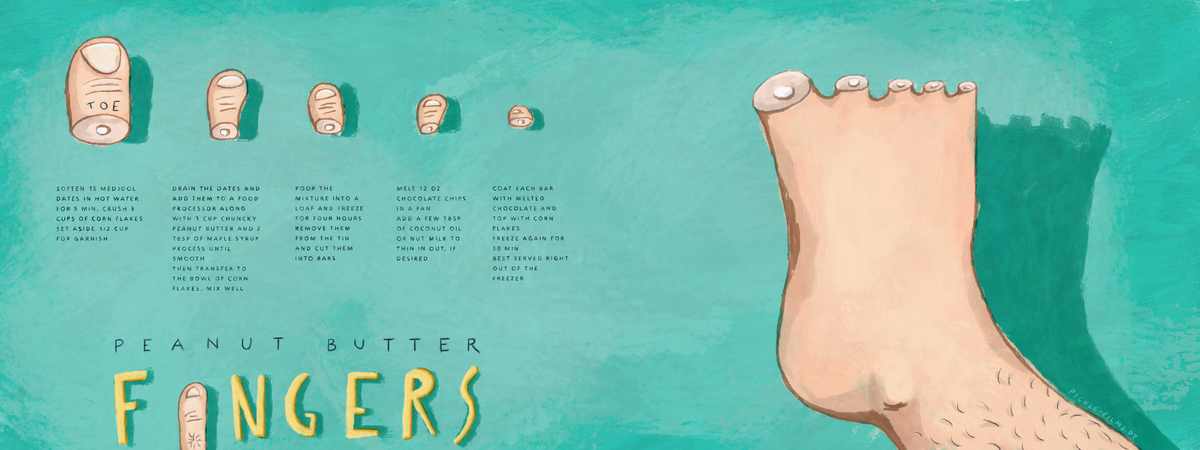 Peanut Butter Fingers by Margarida Madeira Pbfingers mmadeira