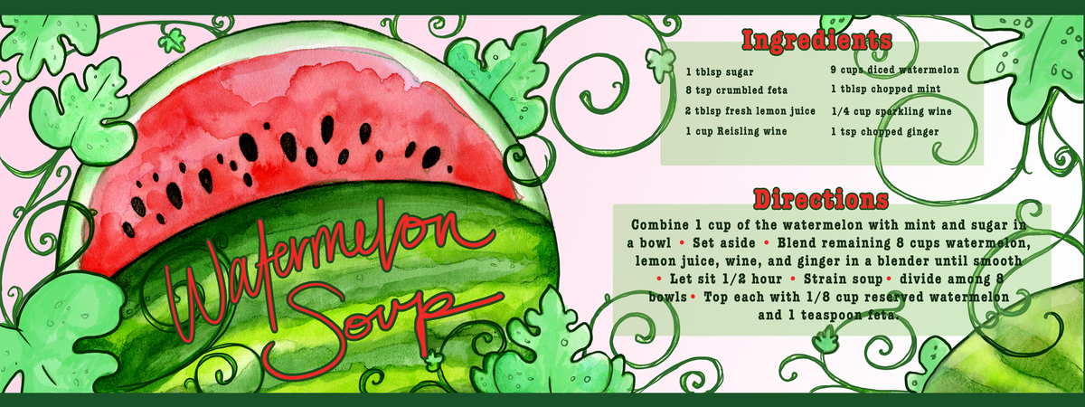 Watermelon Soup by Kalyn Charest