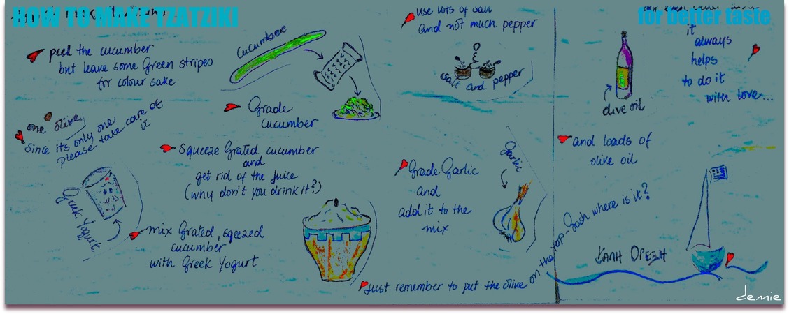 How To Make Tzatziki by Demie Aas